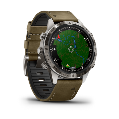 Garmin MARQ Adventurer (Gen 2), montre connectée GPS de luxe pour hommes (010-02648-30)