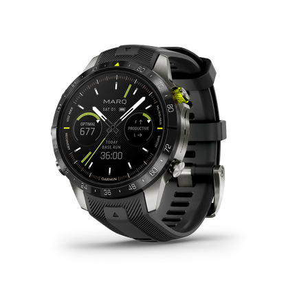 Garmin MARQ Athlete (Gen 2), montre connectée GPS de luxe pour hommes (010-02648-40)