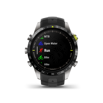 Garmin MARQ Athlete (Gen 2), montre connectée GPS de luxe pour hommes (010-02648-40)