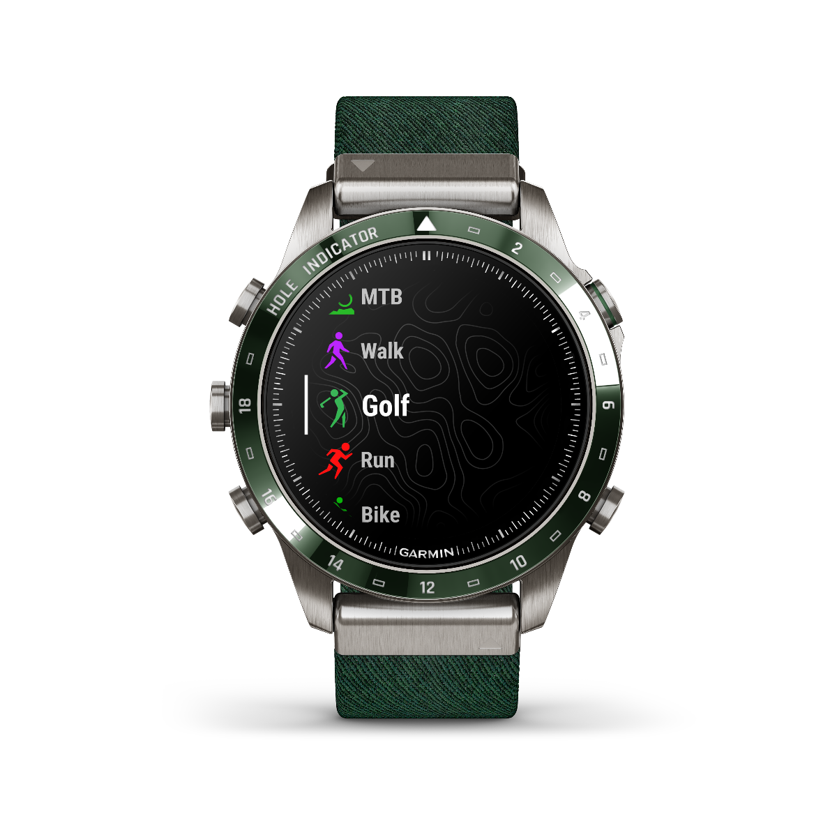 Garmin MARQ Golfer (Gen 2), montre connectée GPS de luxe pour hommes (010-02648-20)