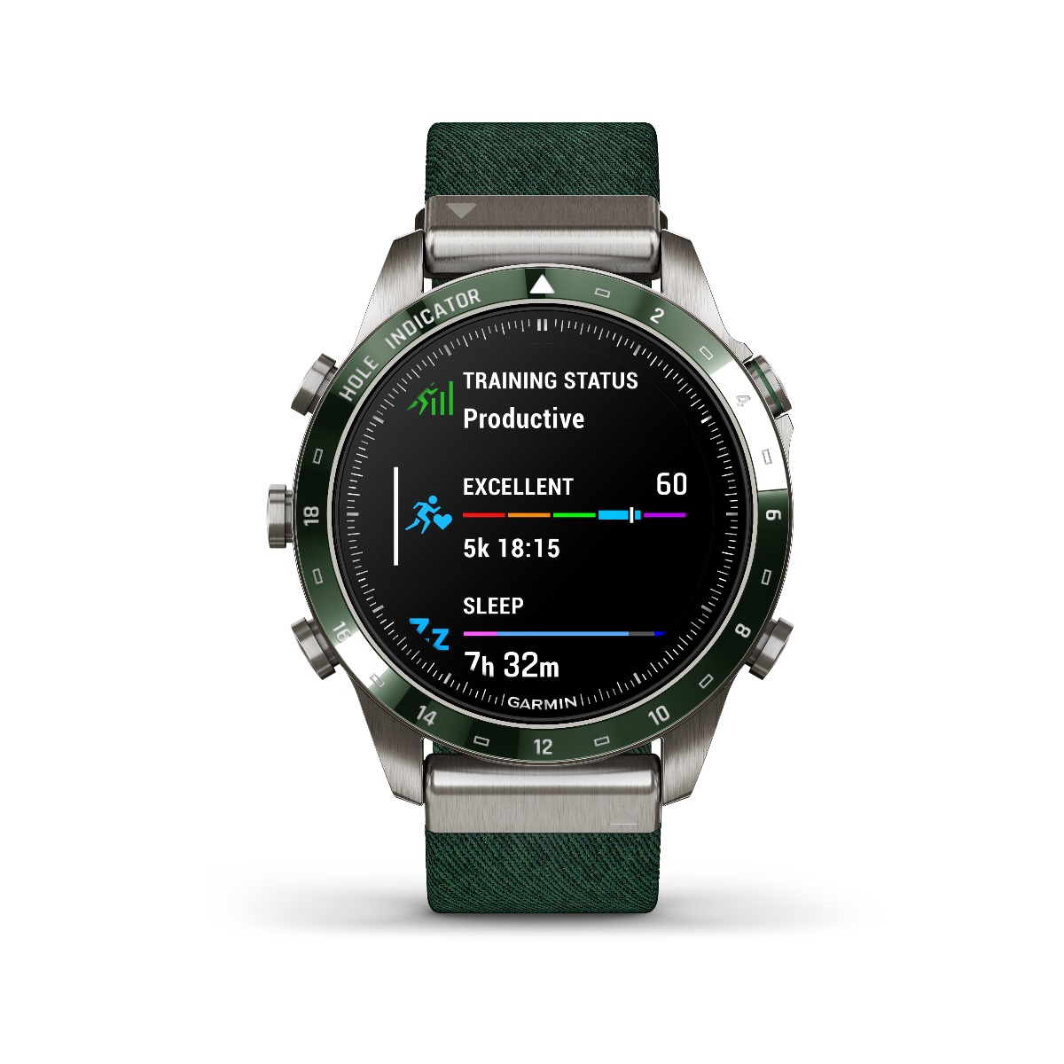 Garmin MARQ Golfer (Gen 2), montre connectée GPS de luxe pour hommes (010-02648-20)