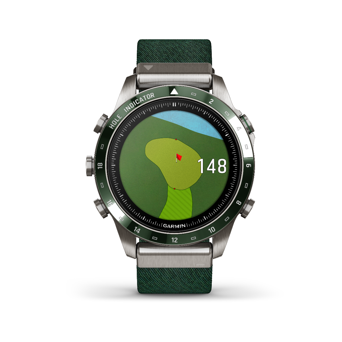 Garmin MARQ Golfer (Gen 2), montre connectée GPS de luxe pour hommes (010-02648-20)