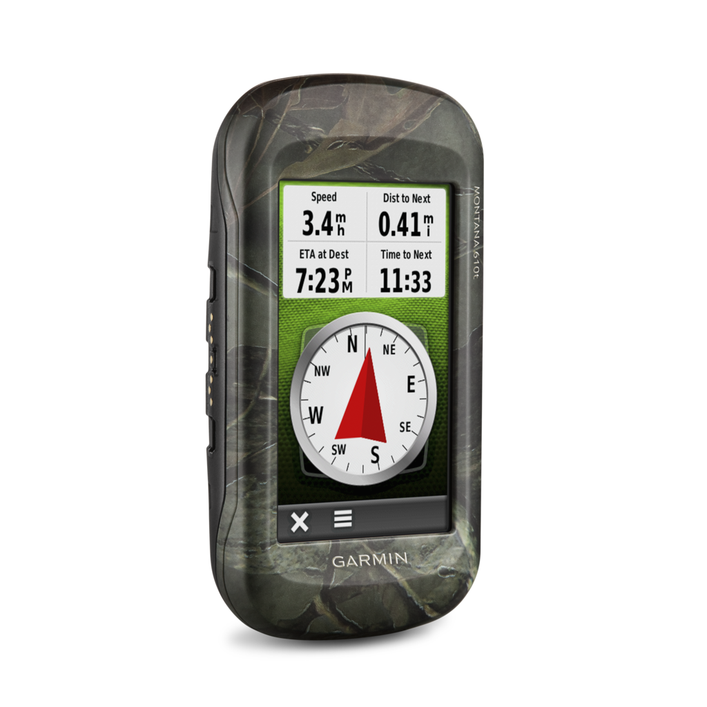 Garmin Montana 610t Camo, GPS portable d'extérieur/de sentier à écran tactile avec cartes TOPO (remis à neuf certifié Garmin)