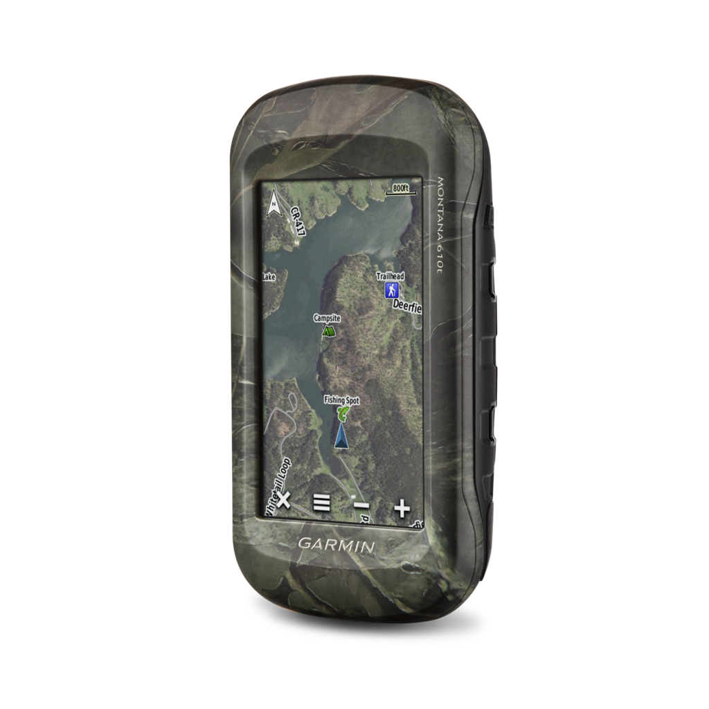 Garmin Montana 610t Camo, GPS portable d'extérieur/de sentier à écran tactile avec cartes TOPO (remis à neuf certifié Garmin)