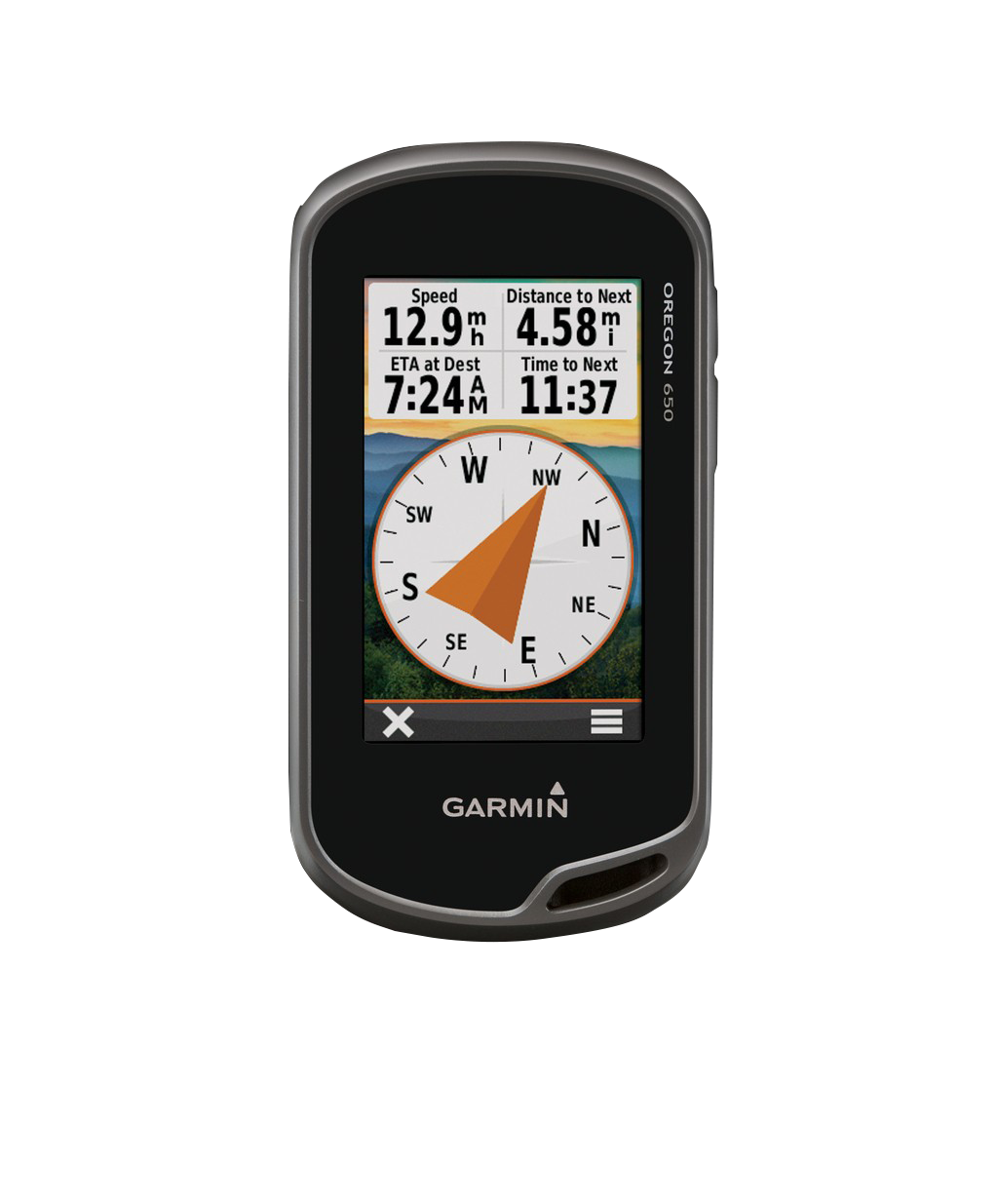 Garmin Oregon 650, GPS portable d'extérieur/de sentier à écran tactile avec cartes (remis à neuf certifié Garmin)