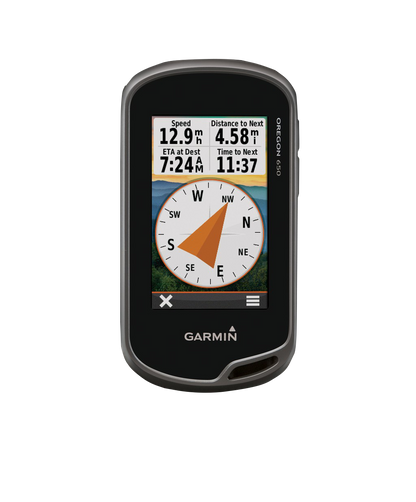 Garmin Oregon 650, GPS portable d'extérieur/de sentier à écran tactile avec cartes (remis à neuf certifié Garmin)