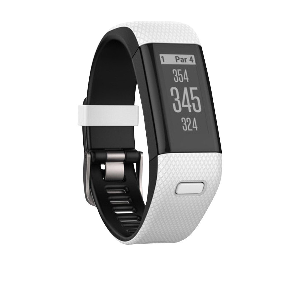 Garmin Approach X40, Blanc/Noir, Montre GPS connectée de golf et télémètre (010-01513-01)