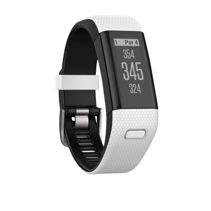 Garmin Approach X40, Blanc/Noir, Montre GPS connectée de golf et télémètre (010-01513-01)