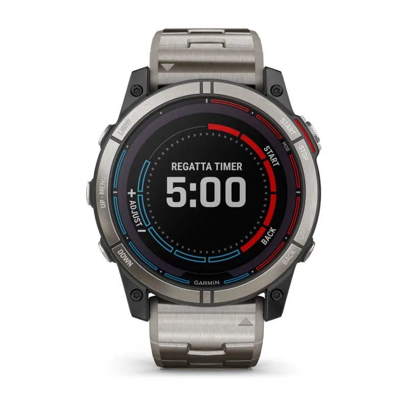 Montre GPS marine Garmin Quatix 7X, édition solaire, avec chargement solaire (reconditionnée et certifiée Garmin) 