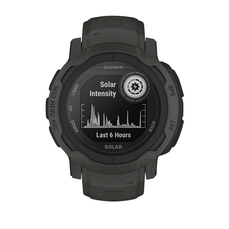 Garmin Instinct 2 Solar Graphite (remis à neuf certifié Garmin)