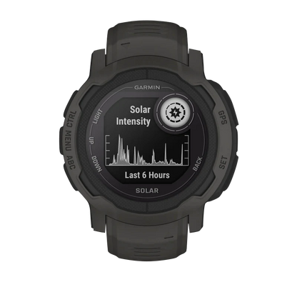 Garmin Instinct 2 Solar Graphite (remis à neuf certifié Garmin)