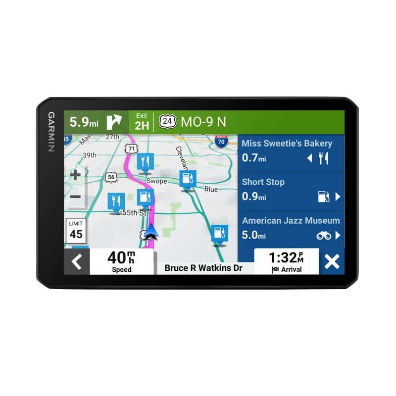 Garmin DriveCam 76, GPS Navigator 7-inch with Built-in Dash Cam (010-02729-00)