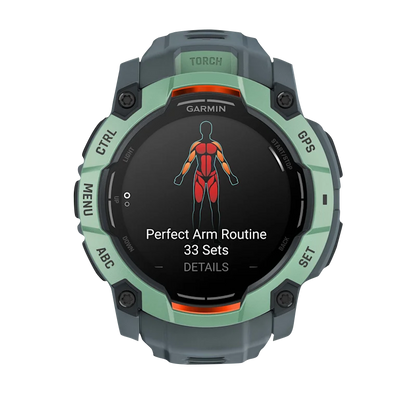 Garmin Instinct 3 AMOLED, (50mm) Neo Tropic with Twilight Band (010-03020-01)