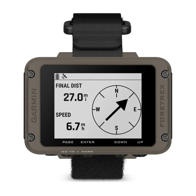 Navigateur GPS de poignet Garmin Foretrex 901 Ballistic Edition avec dragonne (010-02760-00)