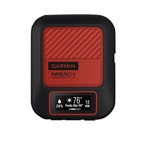 Garmin InReach Messenger Plus - Communicateur satellite SOS avec messagerie photo et vocale