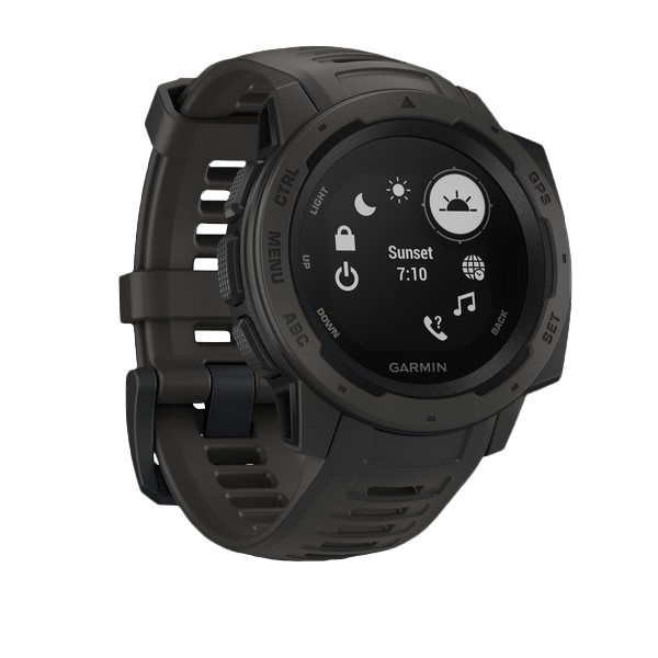 Garmin Instinct Graphite GPS Watch (010-02064-00)