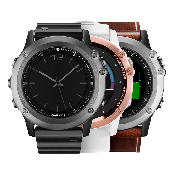 Montre Garmin Fenix ​​3 Sapphire avec bracelet en métal (010-01338-20)