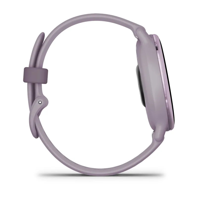 Garmin Vivoactive 5, Metallic Orchid Aluminum Bezel with Orchid Case and Silicone Band (010-02862-13)