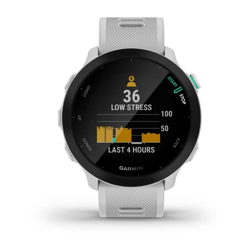 Garmin Forerunner 55 Blanc (Garmin certifié reconditionné) 