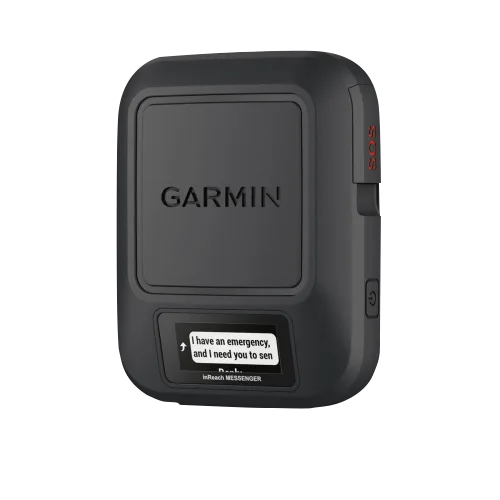 Garmin InReach Messenger Plus - Communicateur satellite SOS avec messagerie photo et vocale