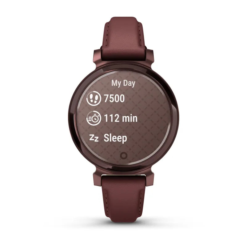 Garmin Lily 2 Classic Dark Bronze with Mulberry Leather Band (010-02839-03)