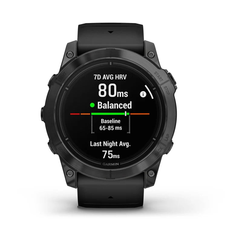 Garmin Epix Pro (Gen 2), 51 mm Standard Edition Slate Gray with Black Band (010-02804-20)