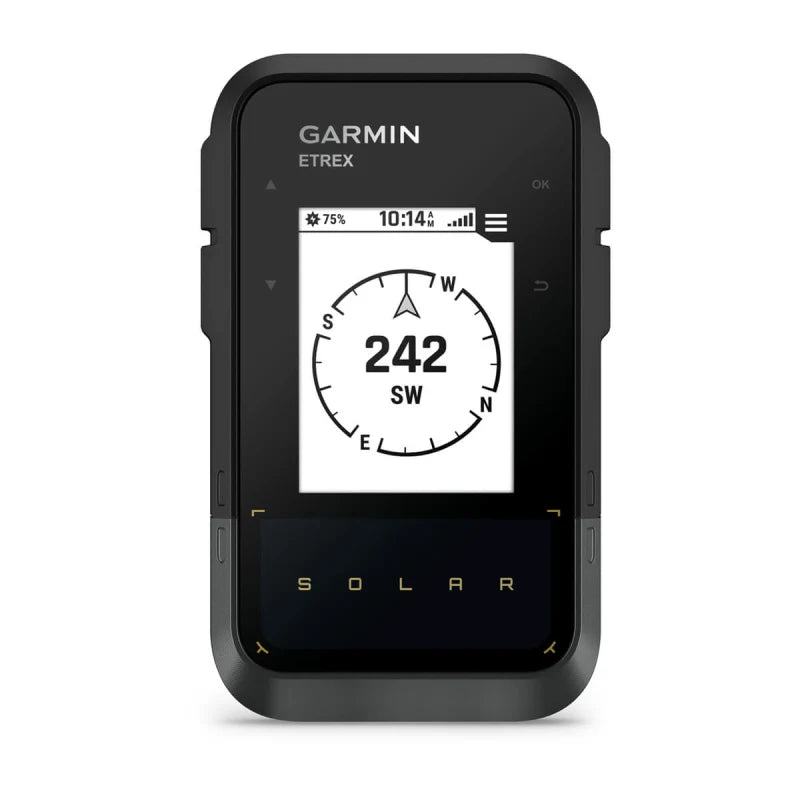 Garmin eTrex Solar Powered GPS Handheld Navigator (010-02782-00)