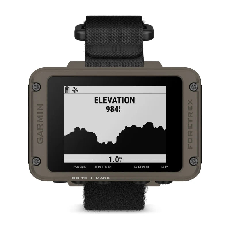 Navigateur GPS de poignet Garmin Foretrex 901 Ballistic Edition avec dragonne (010-02760-00)