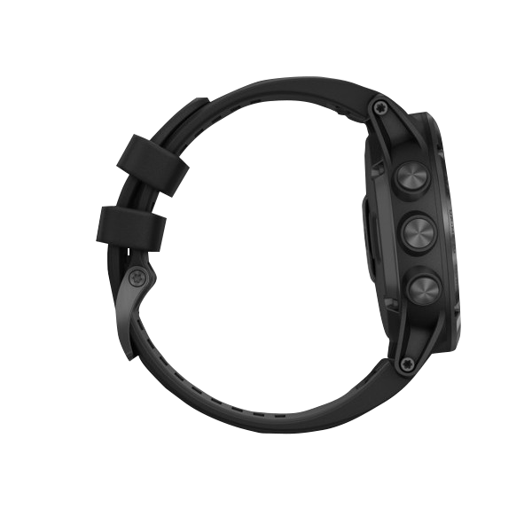 Garmin Fenix ​​5X Plus Sapphire Black avec bracelet noir (010-01989-00)