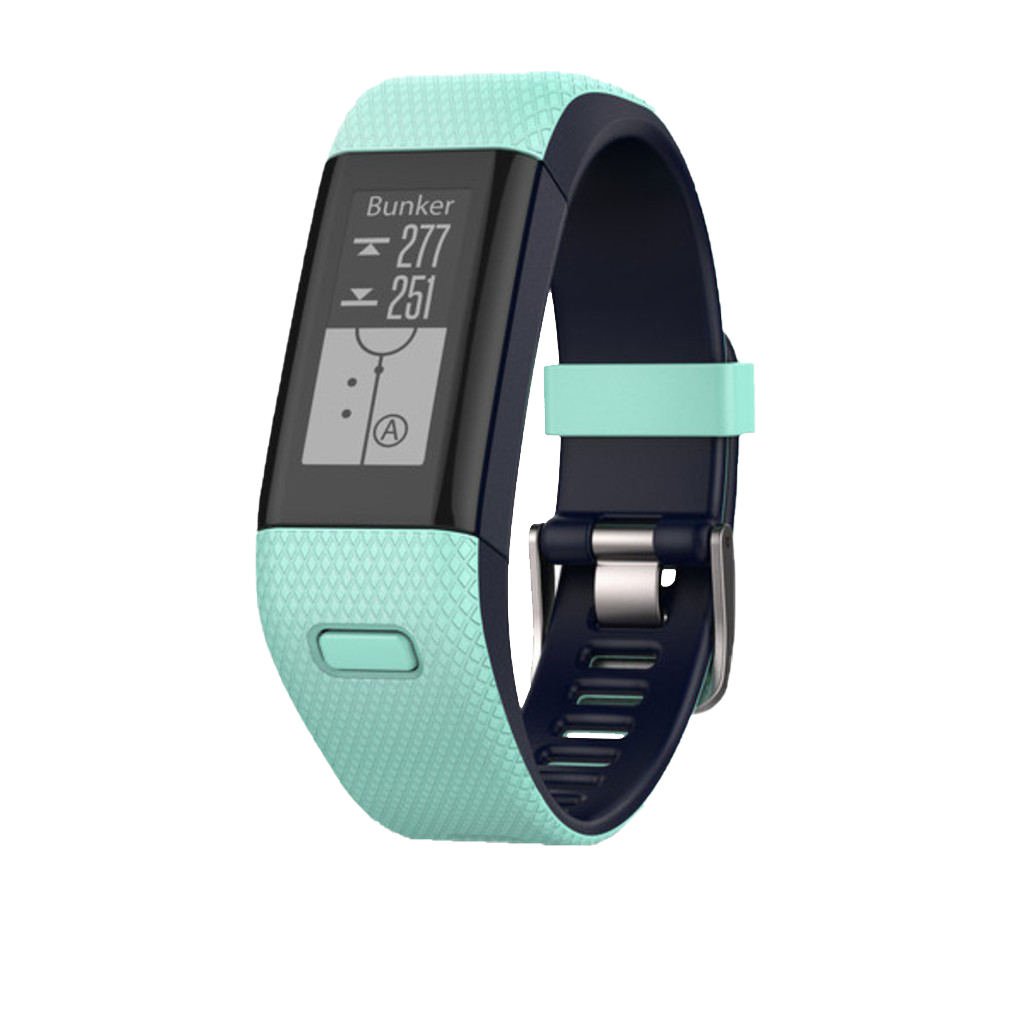 Garmin Approach X40, Frost Blue/Midnight Blue, montre connectée GPS de golf et télémètre (010-01513-02)