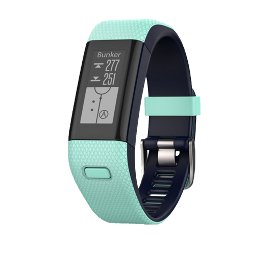 Garmin Approach X40, Frost Blue/Midnight Blue, montre connectée GPS de golf et télémètre (010-01513-02)