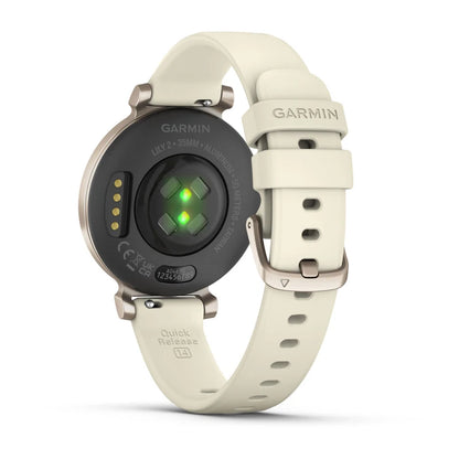 Garmin Lily 2 Cream Gold with Coconut Silicone Band (010-02839-00)