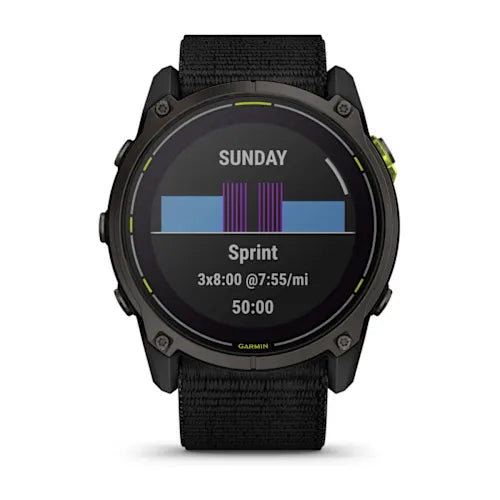 Garmin Enduro 3 Black, Ultraperformance GPS Smartwatch with Navigation, Activity, and Health Features (010-02751-00)