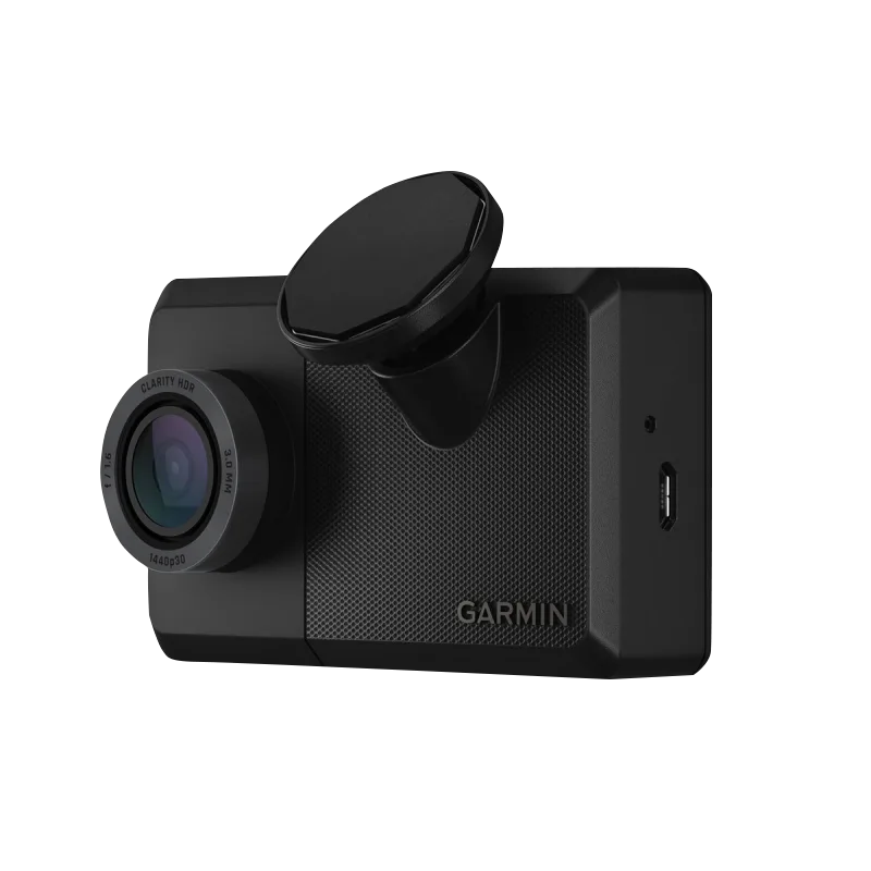 Garmin Dash Cam Live 1440p Caméra de tableau de bord LTE toujours connectée avec champ de vision de 140 degrés (010-02619-00)