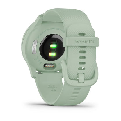 Garmin Vívomove Sport Cool Mint Case and Silicone Band with Silver Accents (Garmin Certified Refurbished)