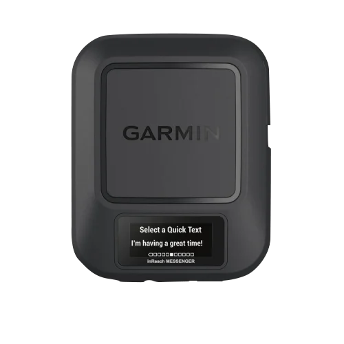 Garmin InReach Messenger Plus - Communicateur satellite SOS avec messagerie photo et vocale