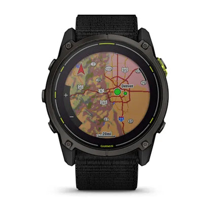 Garmin Enduro 3 Black, Ultraperformance GPS Smartwatch with Navigation, Activity, and Health Features (010-02751-00)