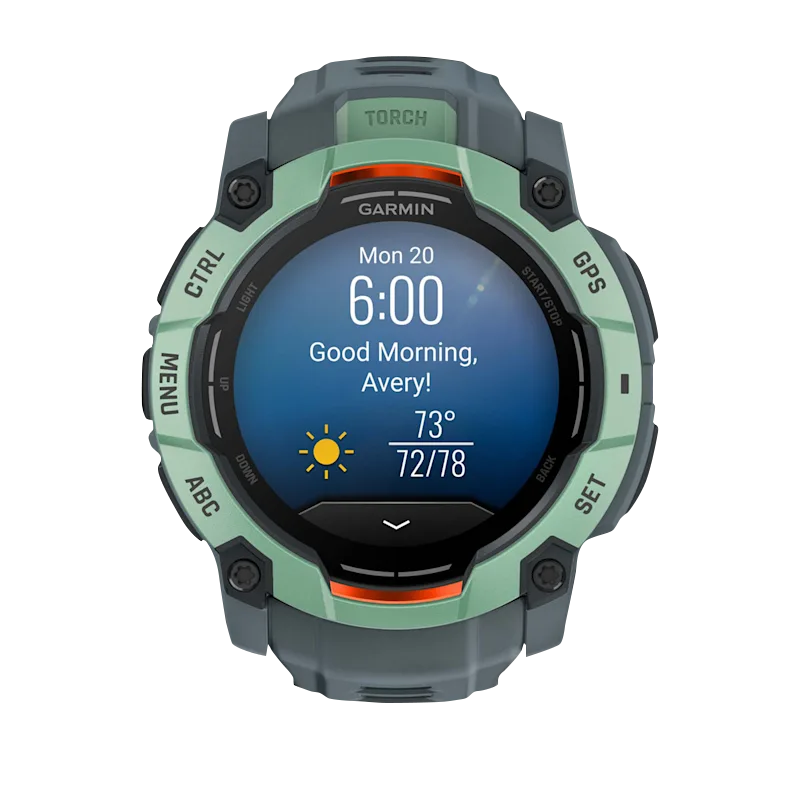 Garmin Instinct 3 AMOLED, (50mm) Neo Tropic with Twilight Band (010-03020-01)