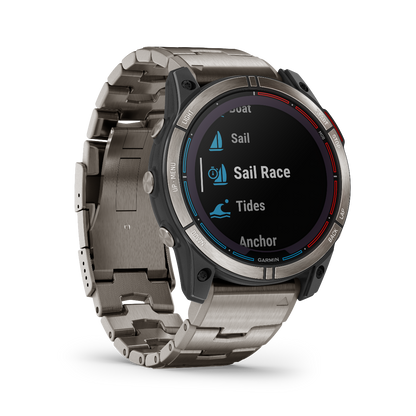 Montre GPS marine connectée Garmin Quatix 7 – Solar Edition avec chargement solaire (010-02541-60)