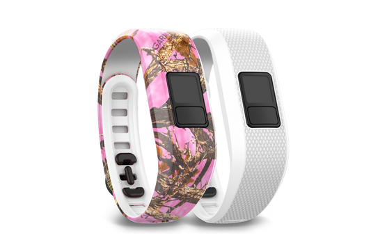 Garmin Pink Camo and White Bands (010-12452-32)