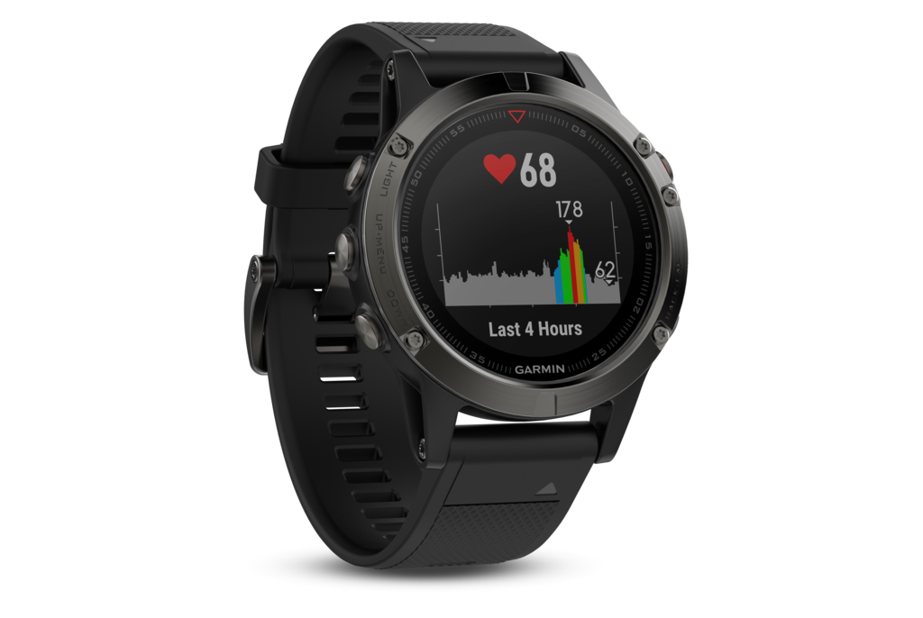 Garmin Fenix 5 Slate Gray w/ Black Band (010-01688-00)