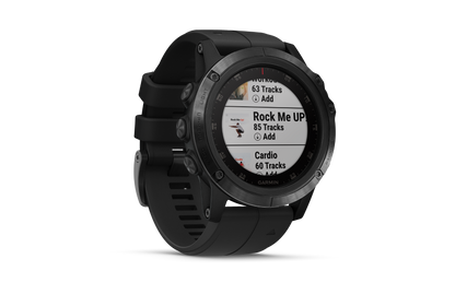 Garmin Fenix ​​5X Plus Sapphire Black avec bracelet noir (010-01989-00)