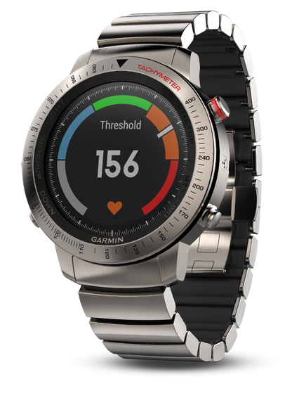 Garmin Fenix ​​Chronos avec bracelet hybride en titane (010-01957-01)