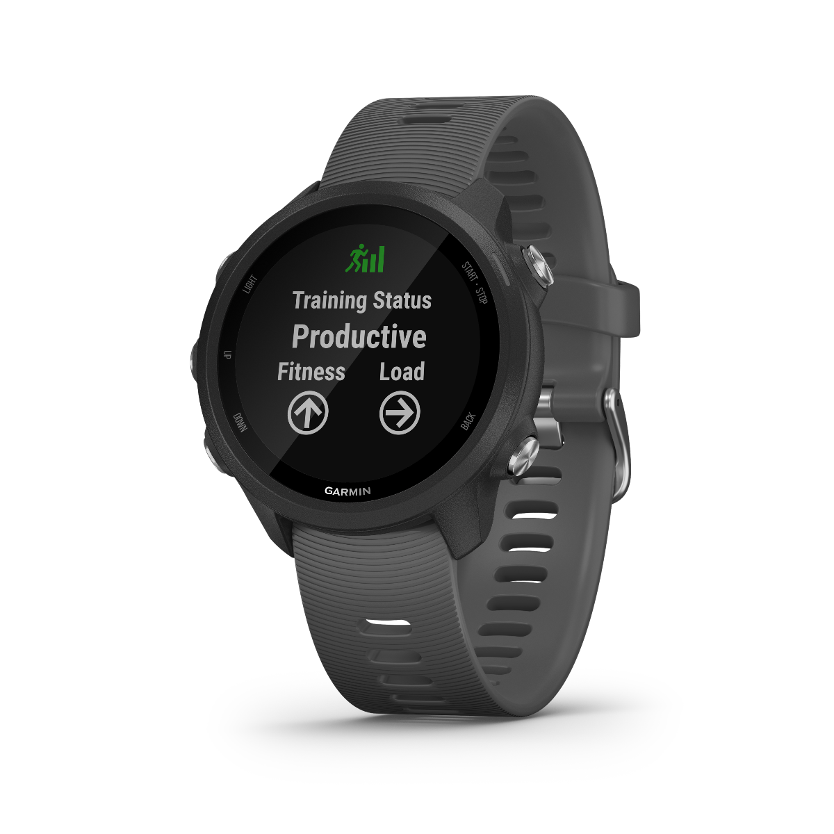 Garmin Forerunner 245, Slate, montre connectée GPS de fitness haut de gamme pour coureurs (010-02120-00)