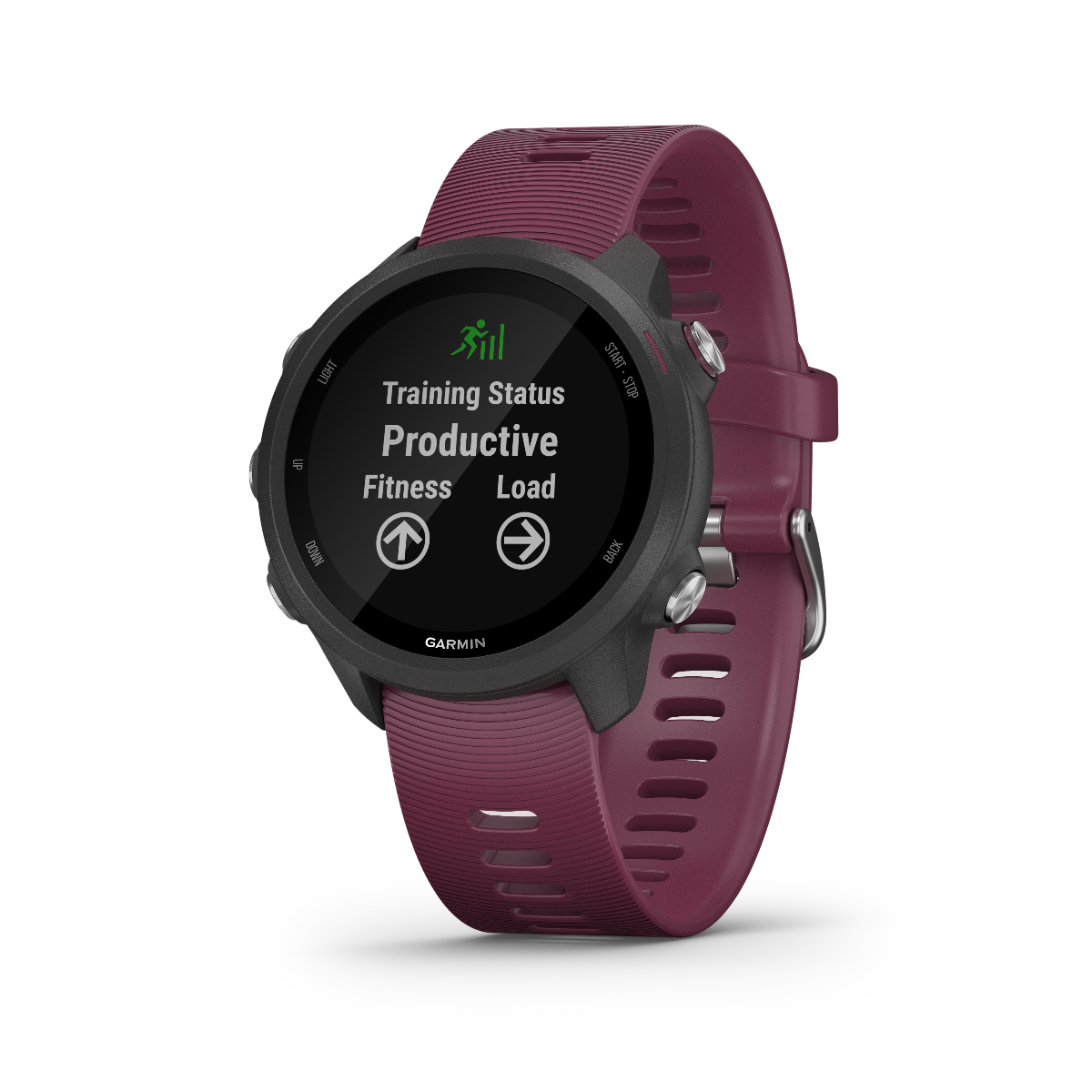 Garmin Forerunner 245, Berry, montre connectée GPS de fitness haut de gamme pour coureurs (010-02120-01)