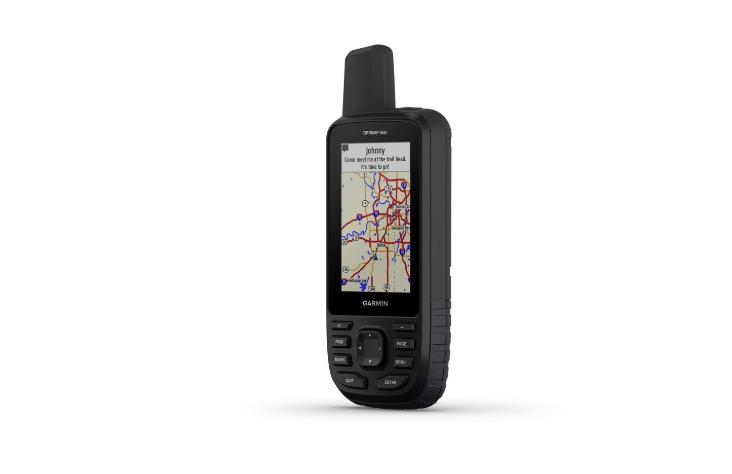 Garmin GPSMAP 66st Multisatellite portable avec capteurs et cartes TOPO (010-01918-10)