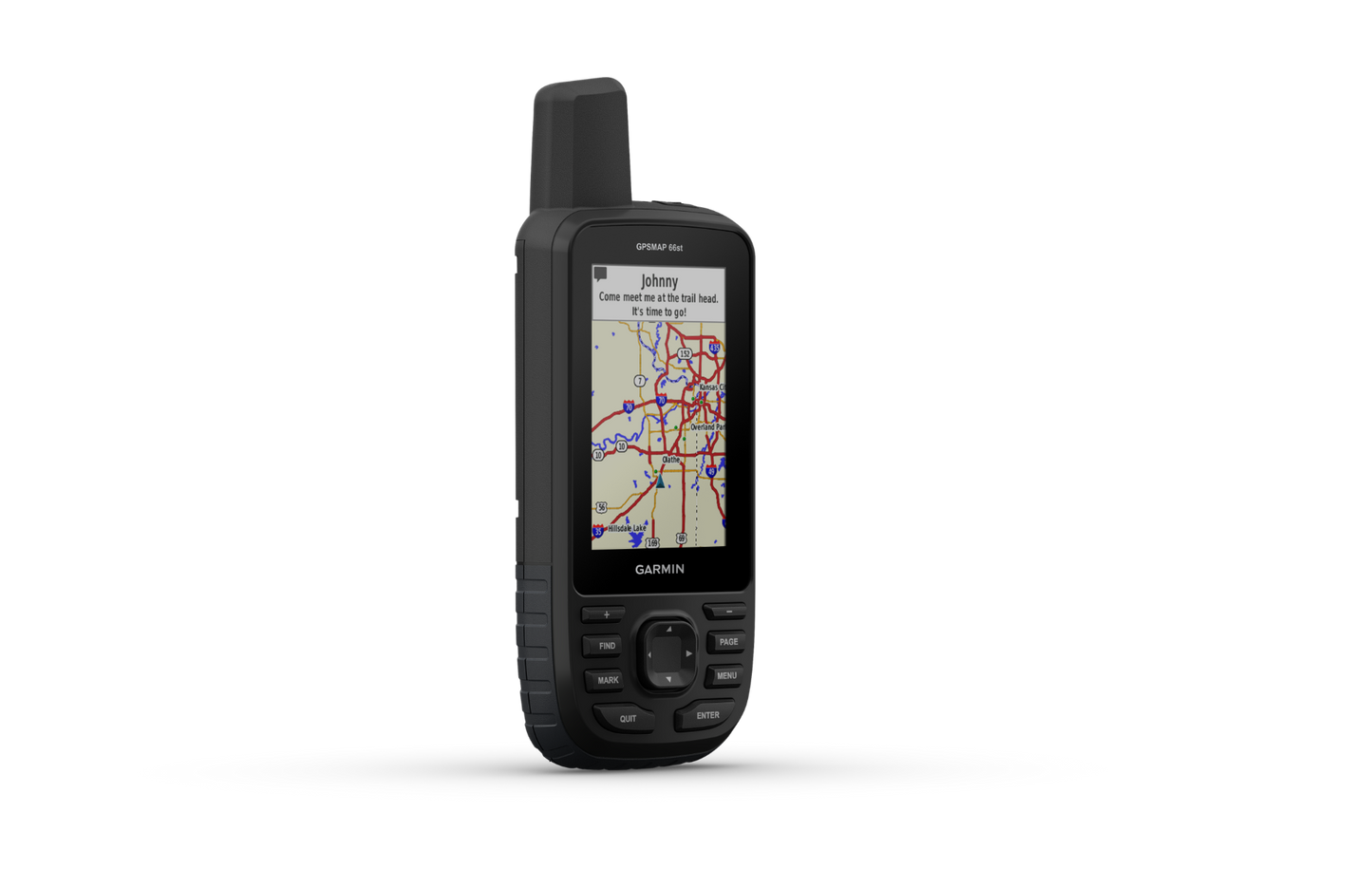 Garmin GPSMAP 66st Multisatellite portable avec capteurs et cartes TOPO (010-01918-10)