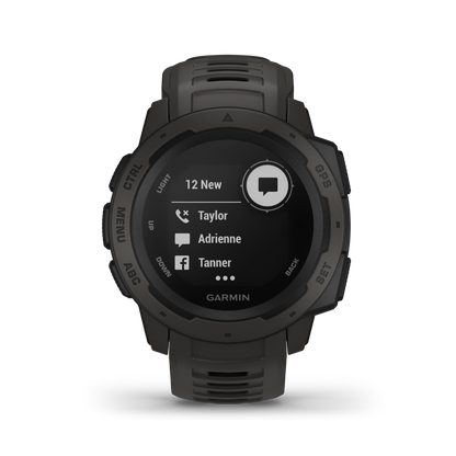 Garmin Instinct Graphite GPS Watch (010-02064-00)