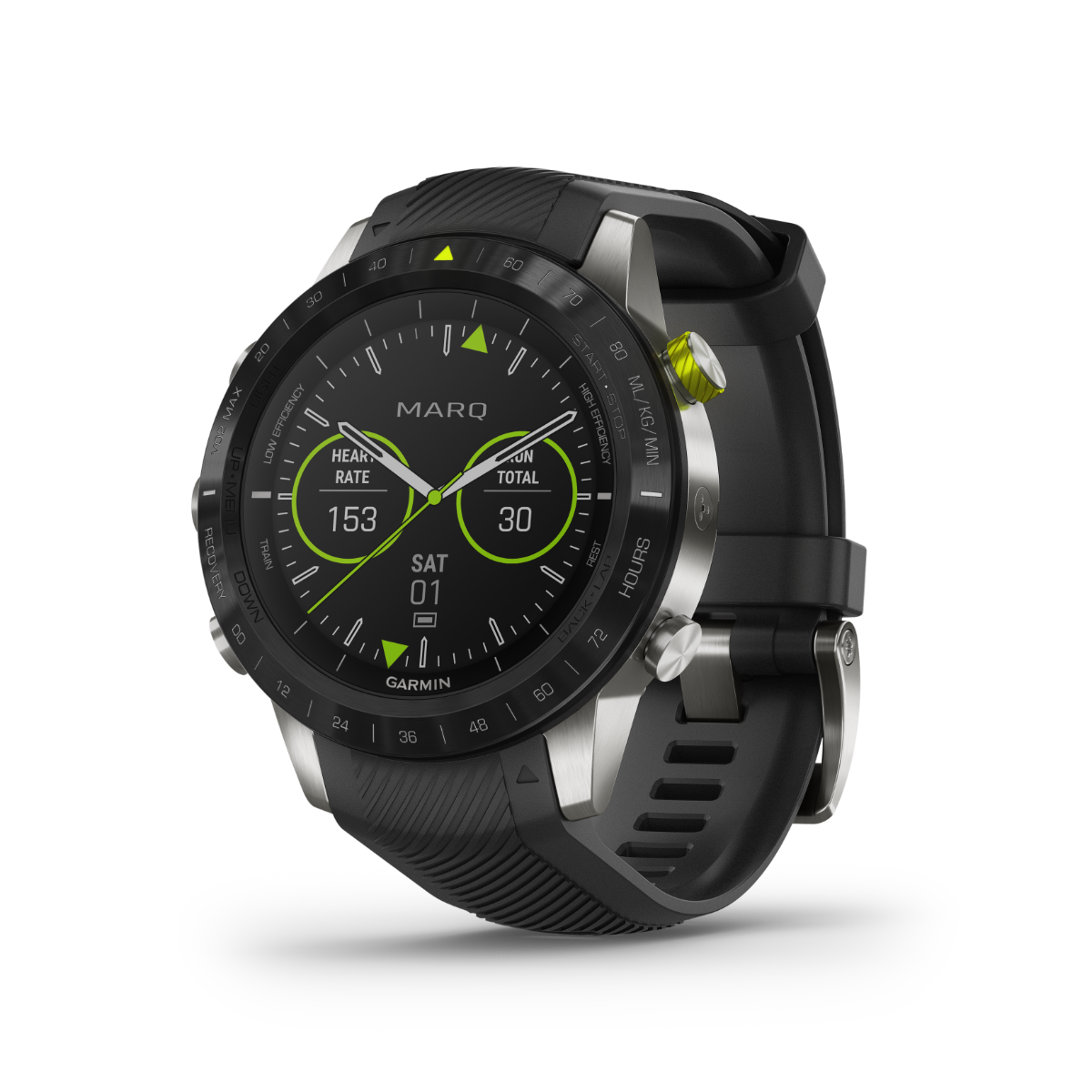 Garmin MARQ Athlete, montre connectée GPS de luxe pour hommes (reconditionnée et certifiée Garmin)