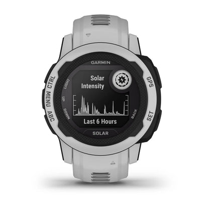 Garmin Instinct 2S Solar, Mist Gray (Garmin Certified Refurbished)